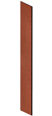 22234che Side Panel For Extra Wide Designer Wood Locker With Sloping Hood - Cherry
