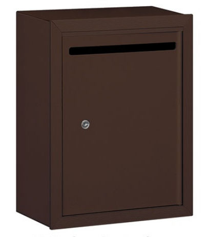 2240ZU Letter Box Surface Mounted USPS Access - Bronze