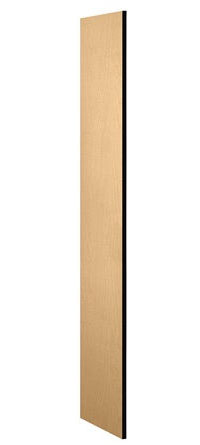 30033map Side Panel - Open Access Designer Wood Locker 18 In. D Without Sloping Hood - Maple