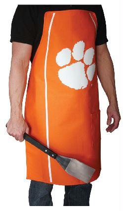 DGT GTAPRONCLM Pack of 2 Premium NCAA Clemson Tigers University BBQ Grilling Aprons