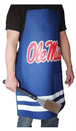 DGT GTAPRONMIS Pack of 2 Premium NCAA Apparel Ole Miss Rebels BBQ Grilling Aprons