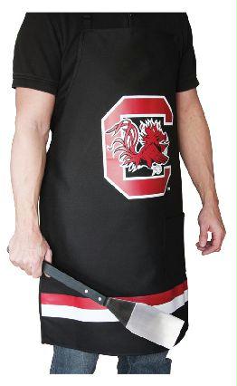 DGT GTAPRONSCN Pack of 2 Premium NCAA Apparel South Carolina Gamecocks BBQ Grilling Aprons