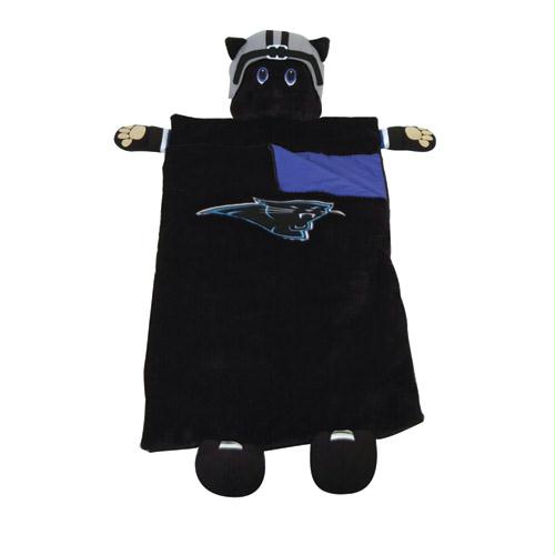 SCS 07315 6 ft. Childrens NFL Carolina Panthers Cozy Sleeping Bag