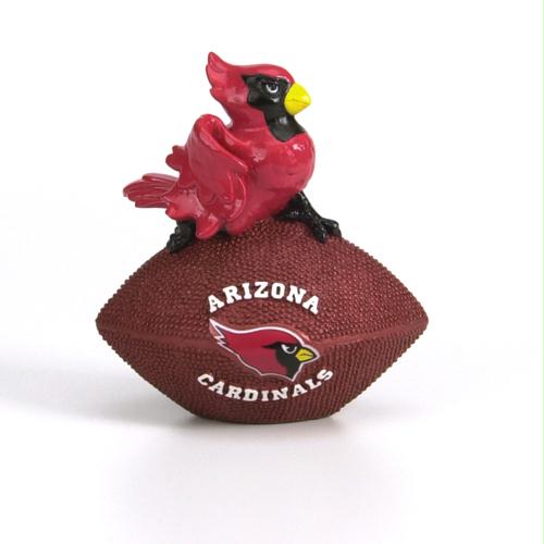 SCS 11061 4.5 in. NFL Arizona Cardinals Collectible Football Paperweight