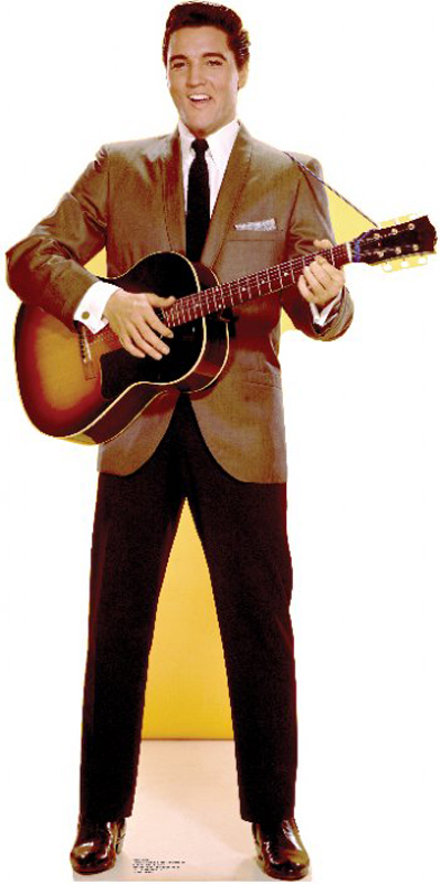Advanced Graphics 839T Elvis Sportscoat Guitar Cardboard Standup