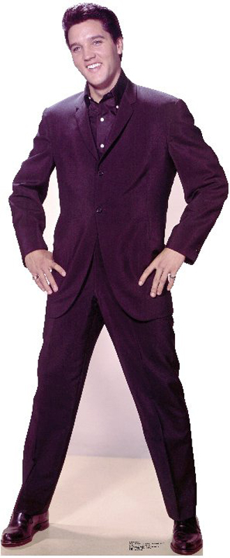 Advanced Graphics 843T Elvis Hands on Hips Talking Cardboard Standup