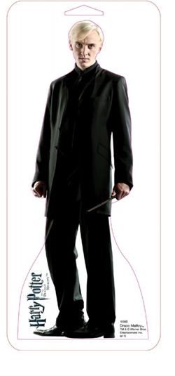 Advanced Graphics 1050D Mini Draco Malfoy Deathly Hallows Cardboard Standup