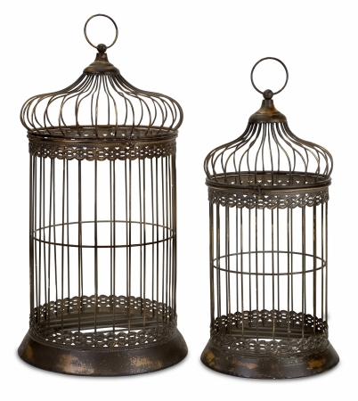 Lighting Business 471262 Byzantine Dome Bird Cages  Set of 2