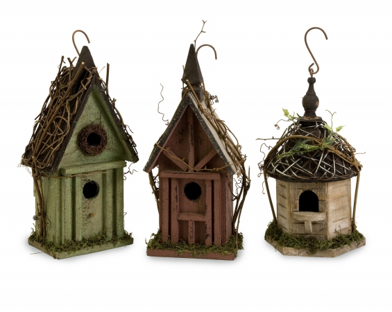 Lighting Business 290983 Carthage Birdhouses  Set of 3