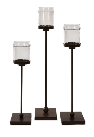 Lighting Business 69983 Flamenco Floor Candle Holders  Set of 3