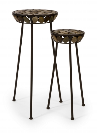 Lighting Business 17532 Horizon Plant Stands Set of 2