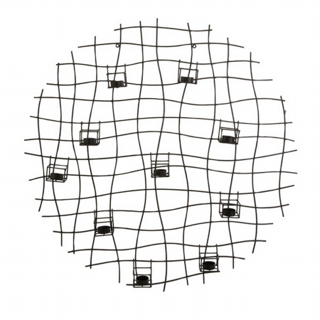 Lighting Business 10826 Kailani Metal Wall Decor with Candle Holders
