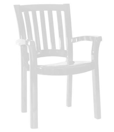 Sunshine Armchair - White- Set Of 4