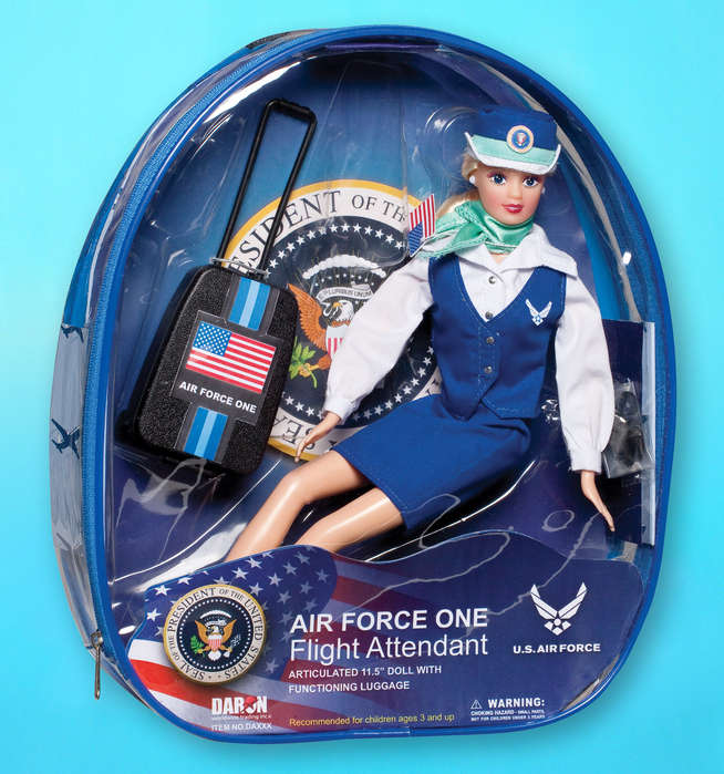 Da350 Air Force One Flight Attendant Doll