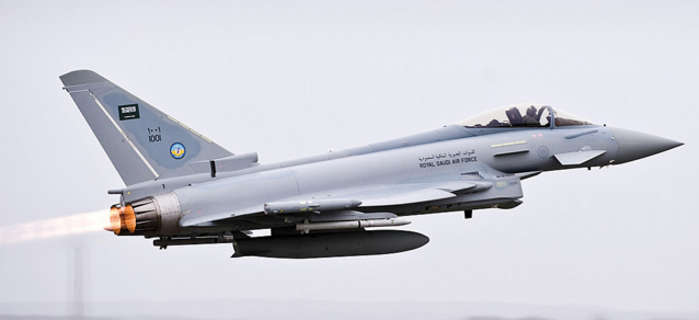 1-200 Scale Military He554343 Royal Saudi Air Force Eurofighter 1-200
