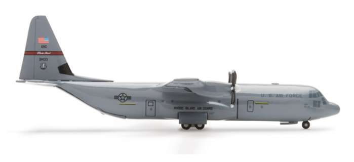 Herpa 400 Scale HE561891 Us Air National Guard C130J 1400 DIECAST