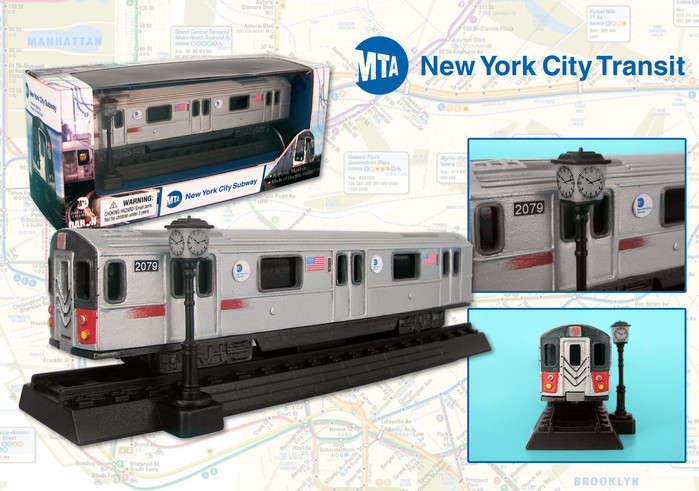 Rt8555 Mta Diecast Subway Car For Model Cars And Planes