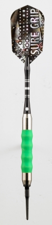 20-0005-16 Sure Grip Green Soft Tip Darts - 16 Gram