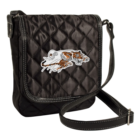 ProFANity by Littlearth 52103BENGBlackRetro NFL Cincinnati Bengals Retro Quilted Purse