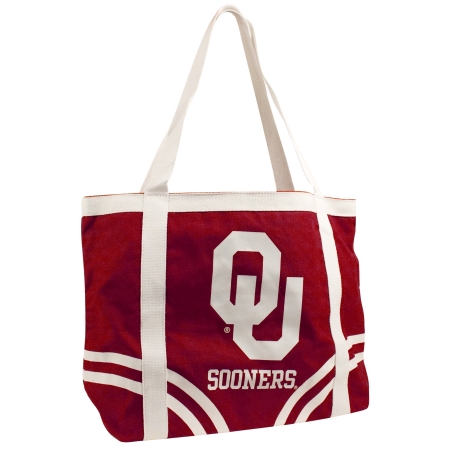 ProFANity by Littlearth 71015UOK NCAA Oklahoma#44;University of Canvas Tailgate Tote