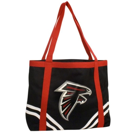 ProFANity by Littlearth 73015FALC NFL Atlanta Falcons Canvas Tailgate Tote