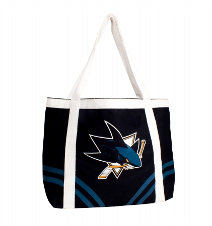 ProFANity by Littlearth 75015SHRK NHL San Jose Sharks Canvas Tailgate Tote