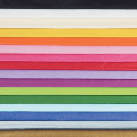 AMSCAN 155957 Tissue Mix 20 in. x 20 in. 20-Pkg-Multicolor Solids