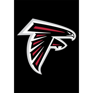 Party Animal GFAT Atlanta Falcons Garden Window Flag