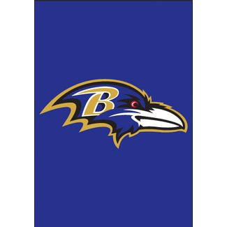 Party Animal GFBA Baltimore Ravens Garden Window Flag