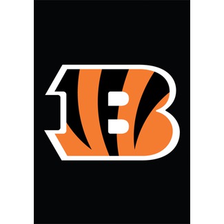 Party Animal GFBE Cincinnati Bengals Garden Window Flag
