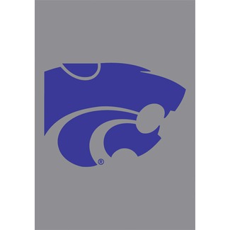 Party Animal GFKSS Kansas State Wildcats Garden Window Flag
