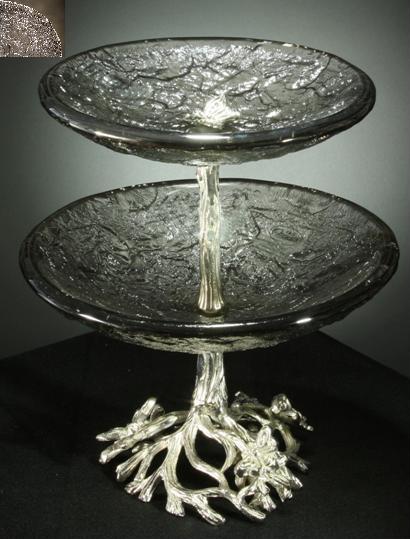 JSG Oceana 101MS2000 Monarch 2Tier Serving BowlsCrystal