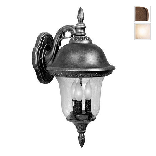 F-3991-cp-ab Large Top Mount Light With Alabaster Glass-copper