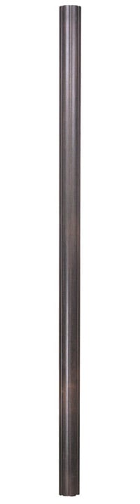 Direct Burial Posts Mp-407-cp 7 Ft. Fluted Aluminum Direct Burial Post-copper