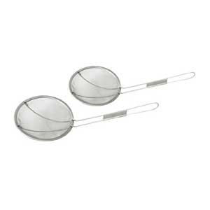Update International SMS6F 6 in. Fine Mesh Round Skimmers