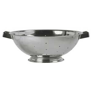 Update International COL30 3 Quart Stainless Steel Colanders