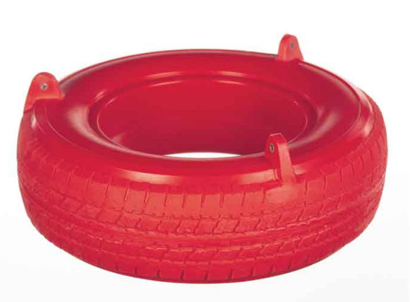 A145r Commercial Plastic Tire Swing - Red