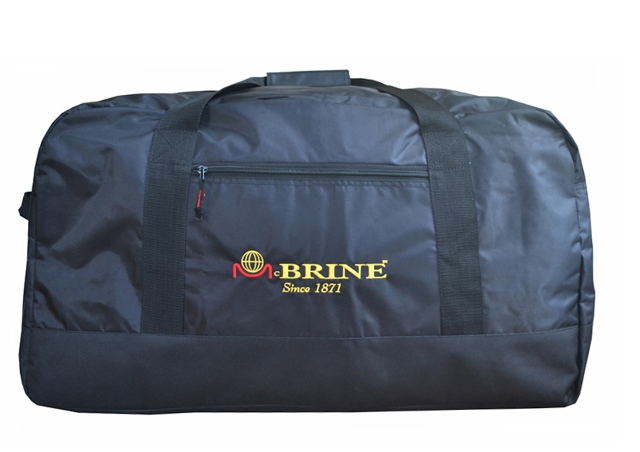 P2487-bk 33 Inch Nylon Extra Large Duffle Bag In Black