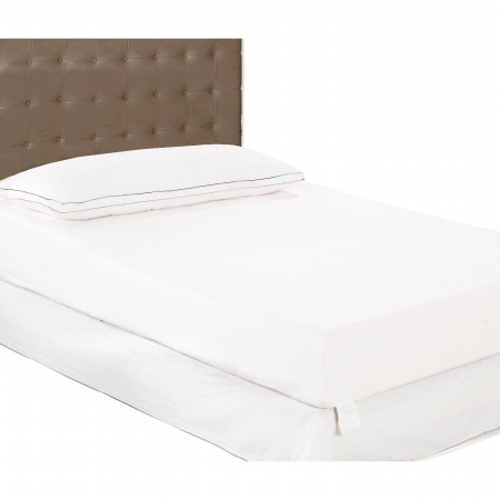 Textrade Ttmfm0802 8 In. Queen Thick Memory Foam Mattress In A Box - White-ivory