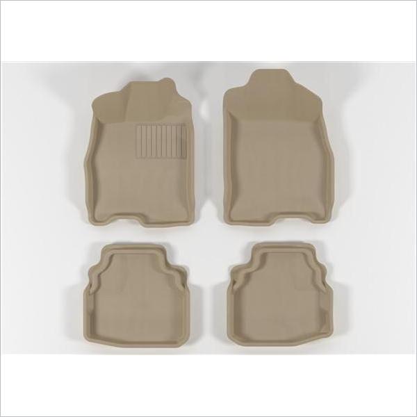 UAce L1BC01101502 BUICK Lucernecxl 20062011 Beige KAGU TPR Molded Floor Mats