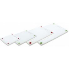 7c8567ds 8 In. X 10 In. Safe Side White Poly Cutting Surface Board