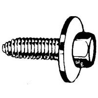 W & E Sales Co We5921 6mm X 25mm Body Bolt Loose Washer Screw