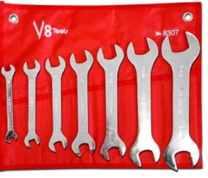 Inc Vt8307 7 Piece Sae Super Thin Wrench Set