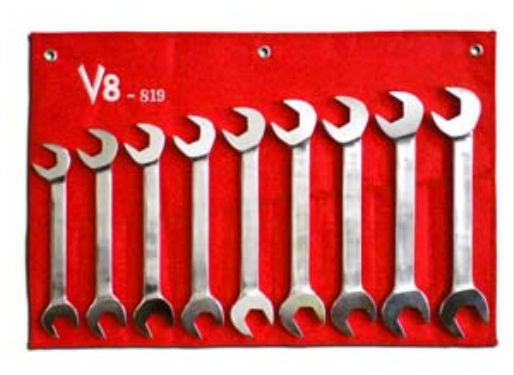Inc Vt819 9 Piece Metric Jumbo Angle Wrench Set