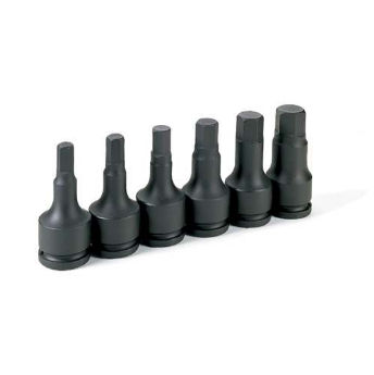 . Gy8096h .75 In. Drive Sae Hex Driver Set - 6 Pieces