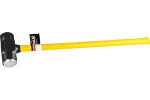 12lb Sledge Hammer With 35.4 In. Fiberglass Handle