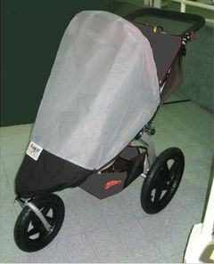Sasha Kiddie Products BOB 2 BOB Revolution 2011CE Single Jogger Sun Wind Cover