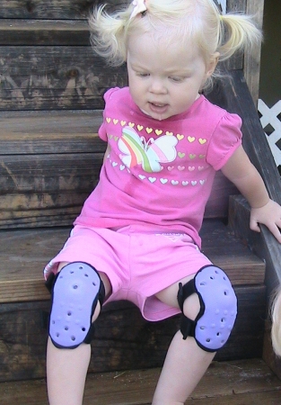 ILA Lilac knee pads #4 Thudguard Baby knee pads