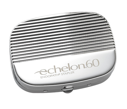 P-120s Chrome Ribbed Cover With 3 Compartment Pill Box And Mirror
