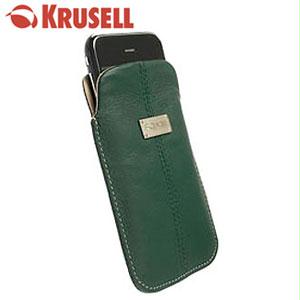 UPC 885384000415 product image for Krusell KR-LN-LG-GR Green Large Luna Pouch mfg part No. 95215 | upcitemdb.com